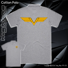 Load image into Gallery viewer, Cotton Polo - Vulcan Riders 2024
