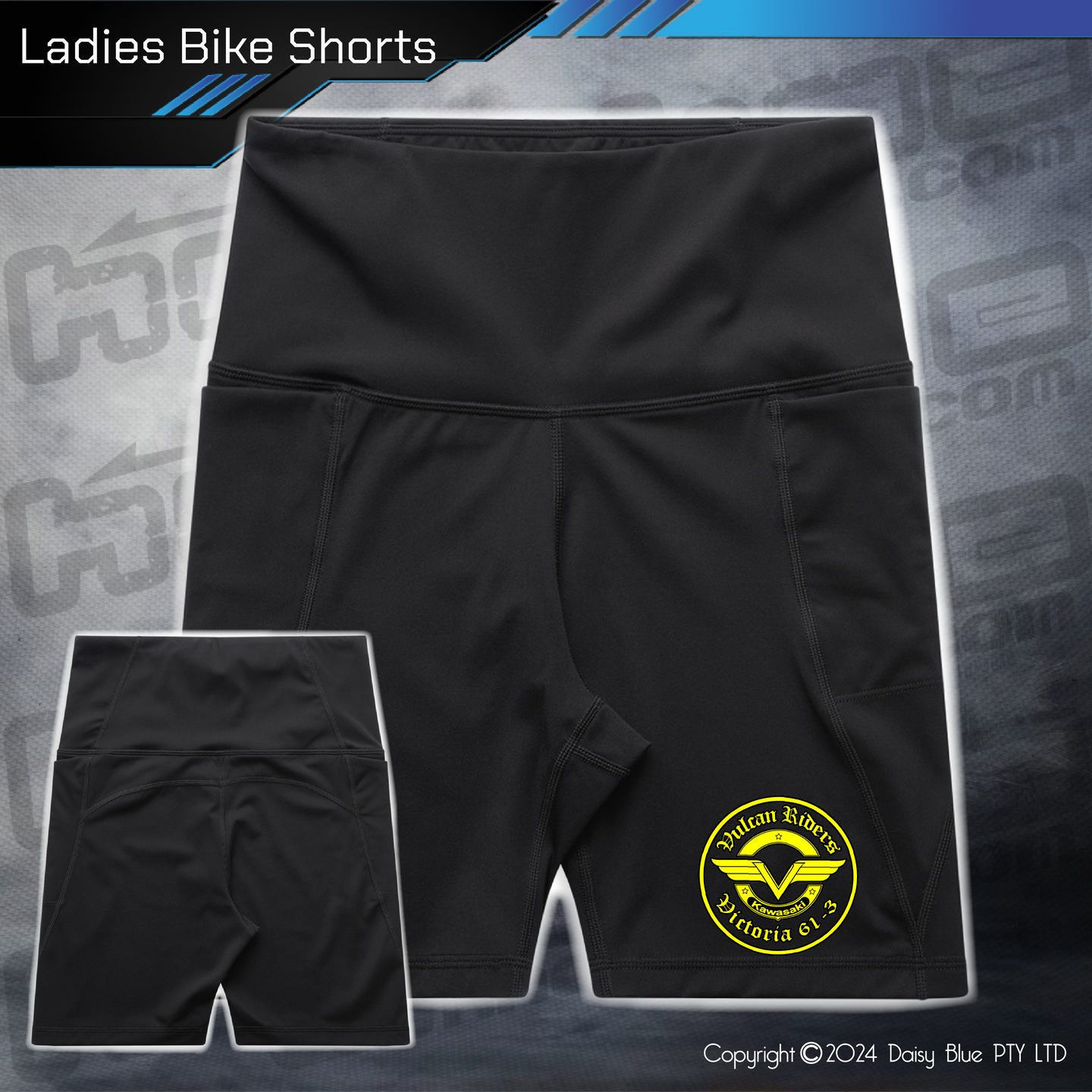 Bike Shorts - Vulcan Riders Victoria