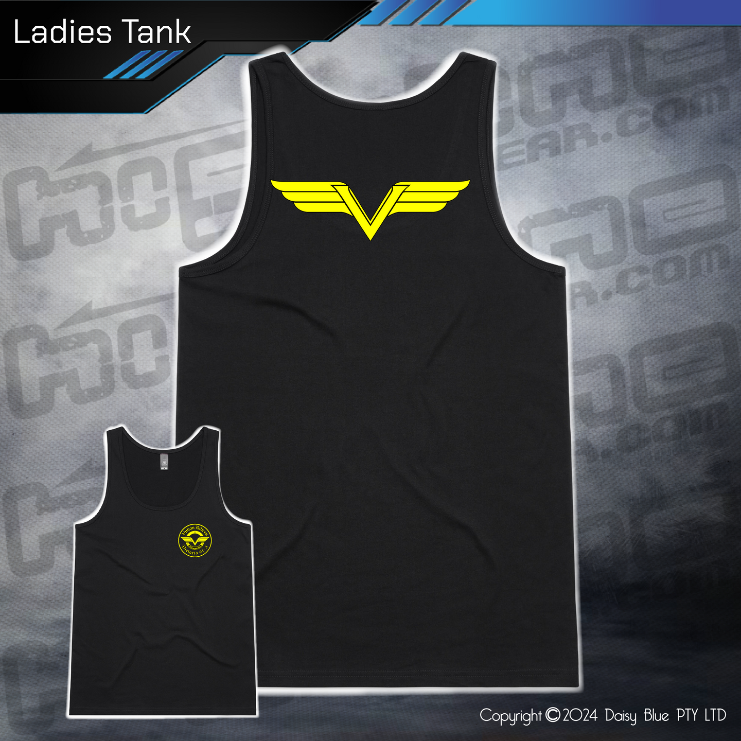 Ladies Tank - Vulcan Riders Victoria