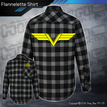 Load image into Gallery viewer, Flannelette Shirt - Vulcan Riders Victoria
