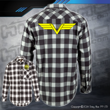 Load image into Gallery viewer, Flannelette Shirt - Vulcan Riders Victoria
