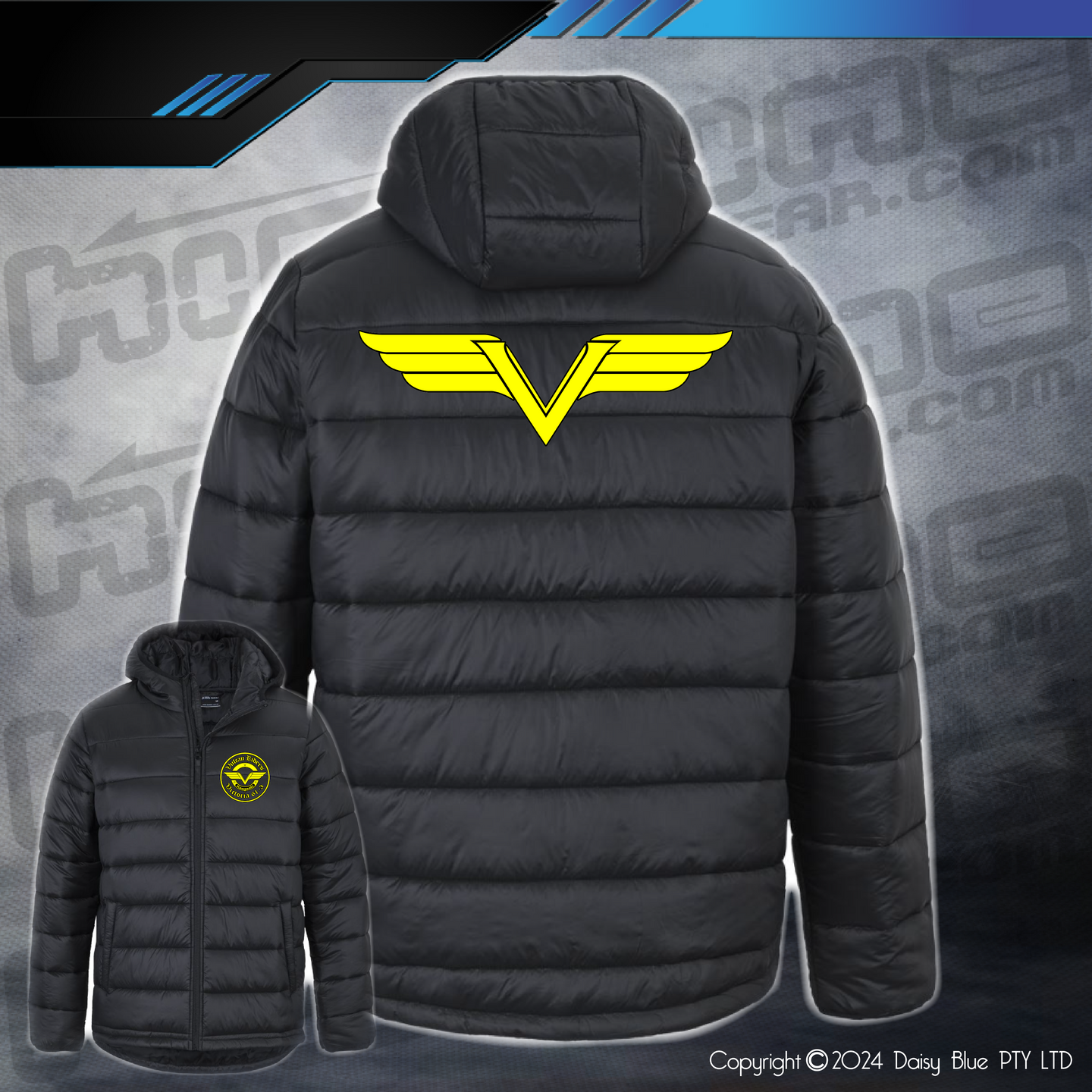 Puffer Jacket - Vulcan Riders Victoria