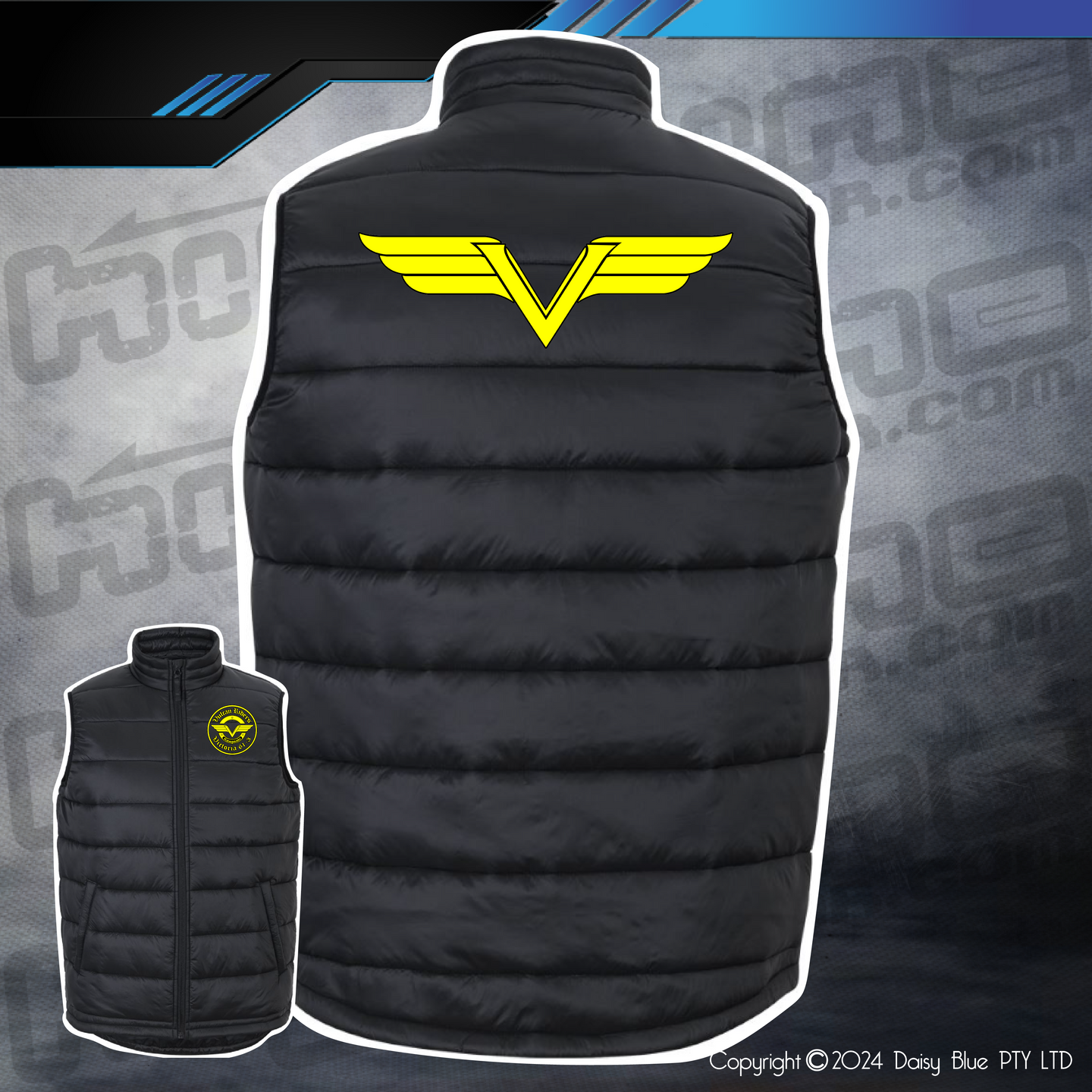 Puffer Vest - Vulcan Riders Victoria