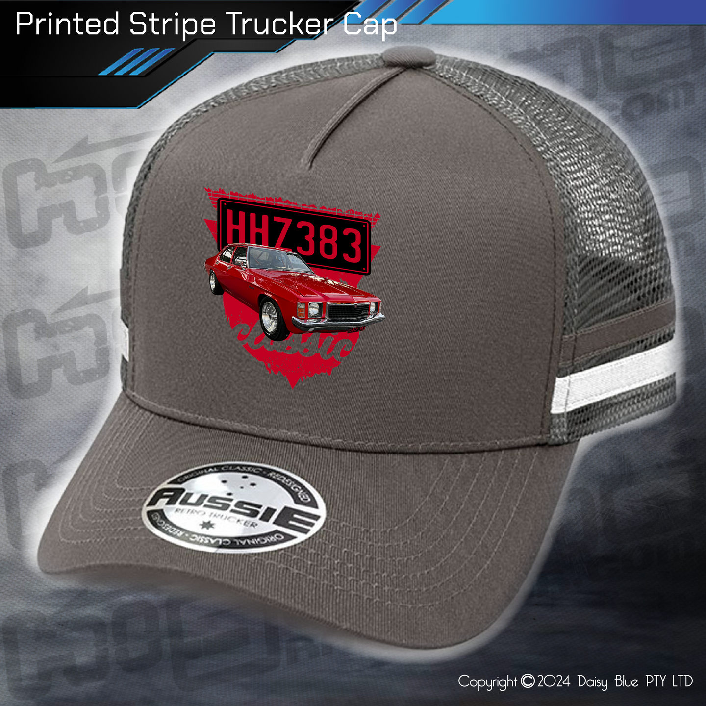 STRIPE Trucker Cap - HHZ383