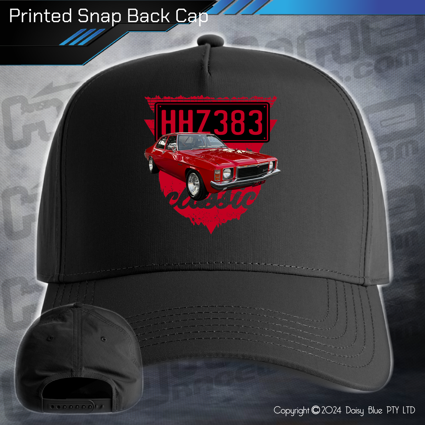 Printed Snap Back CAP - HHZ383