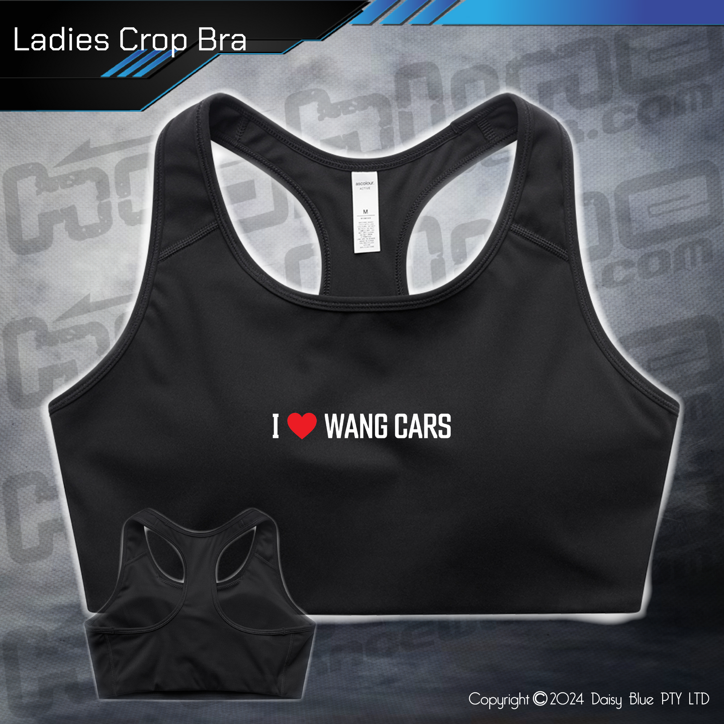 Active Crop Top - Wangaratta City Raceway
