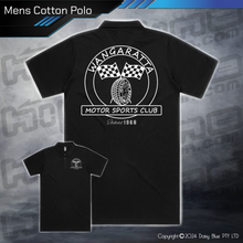 Load image into Gallery viewer, Cotton Polo - Wang Old School Logo
