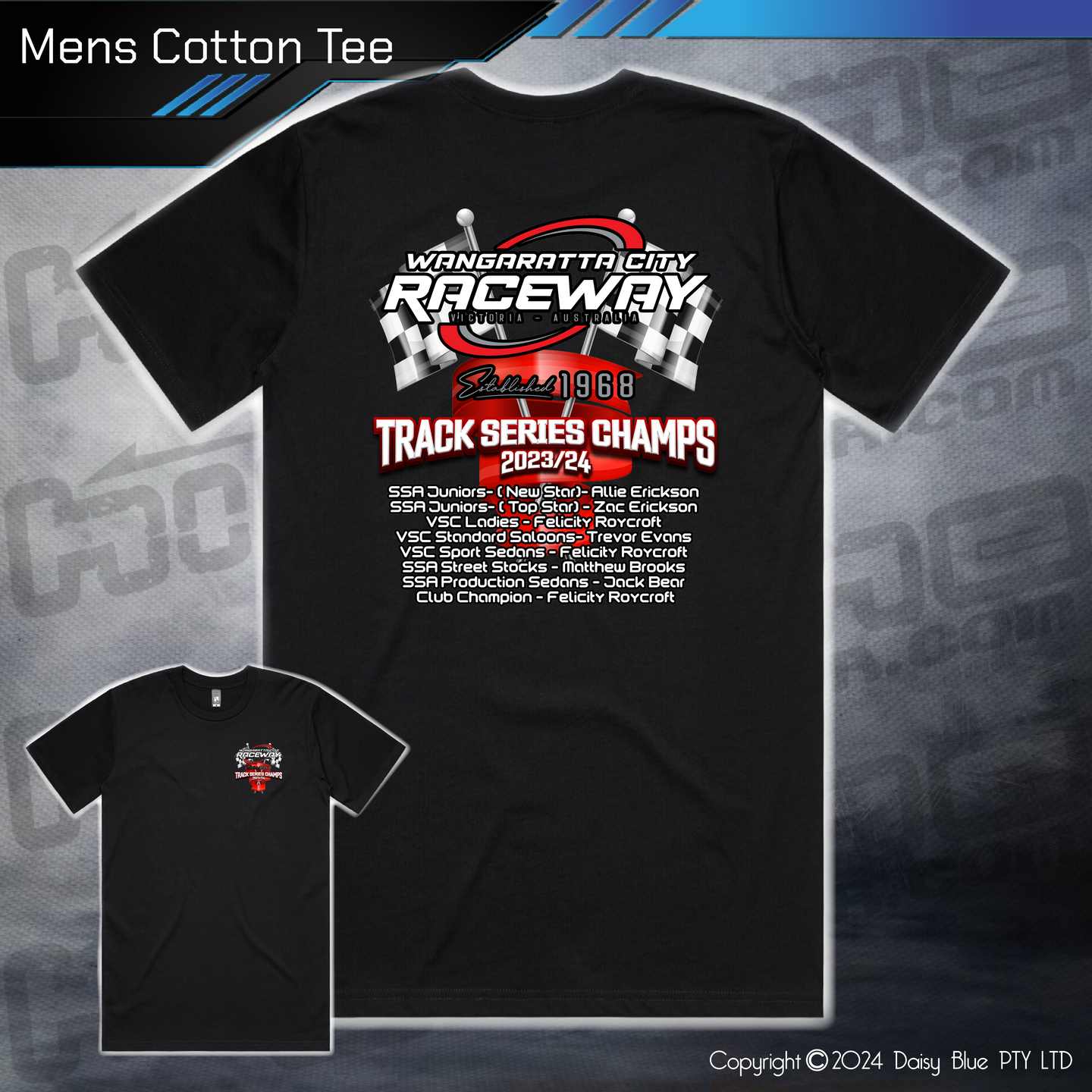 Tee - Wang 2023/24 Track Series Champs