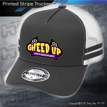Load image into Gallery viewer, STRIPE Trucker Cap - Gheed Up Motorsport
