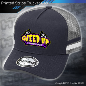 STRIPE Trucker Cap - Gheed Up Motorsport