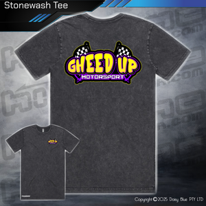 Stonewash Tee - Gheed Up Motorsport