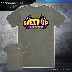 Stonewash Tee - Gheed Up Motorsport
