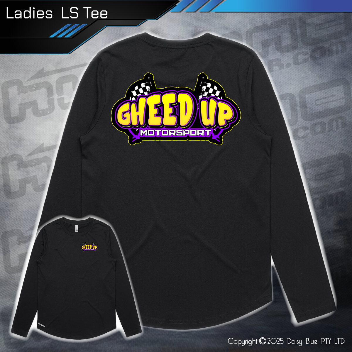 Long Sleeve Tee - Gheed Up Motorsport – Highline Racewear