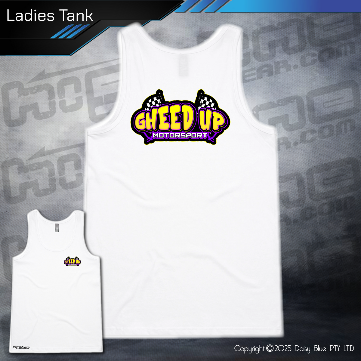 Ladies Tank - Gheed Up Motorsport – Highline Racewear