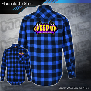 Flannelette Shirt - Gheed Up  Motorsport
