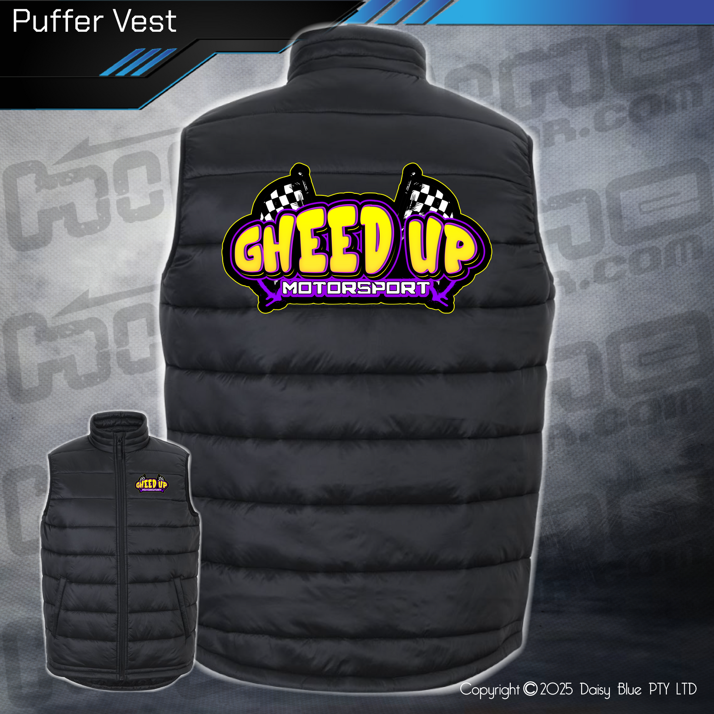 Puffer Vest - Gheed Up Motorsport