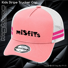 Load image into Gallery viewer, KIDS Stripe Trucker - 2Wheel Misfits
