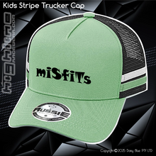 Load image into Gallery viewer, KIDS Stripe Trucker - 2Wheel Misfits
