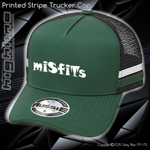 Load image into Gallery viewer, STRIPE Trucker Cap - 2Wheel Misfits
