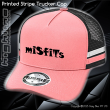Load image into Gallery viewer, STRIPE Trucker Cap - 2Wheel Misfits
