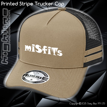 Load image into Gallery viewer, STRIPE Trucker Cap - 2Wheel Misfits
