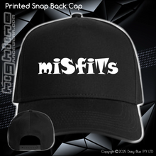 Load image into Gallery viewer, Printed Snap Back CAP - 2Wheel Misfits
