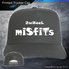 Load image into Gallery viewer, Printed Trucker Cap - 2Wheel Misfits
