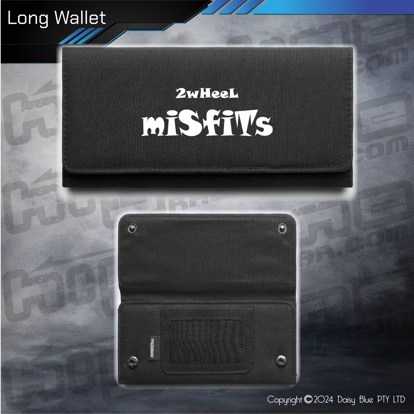 Long Wallet - 2Wheel Misfits