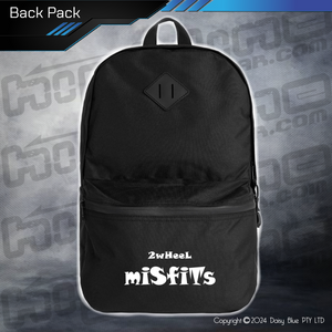Back Pack - 2Wheel Misfits