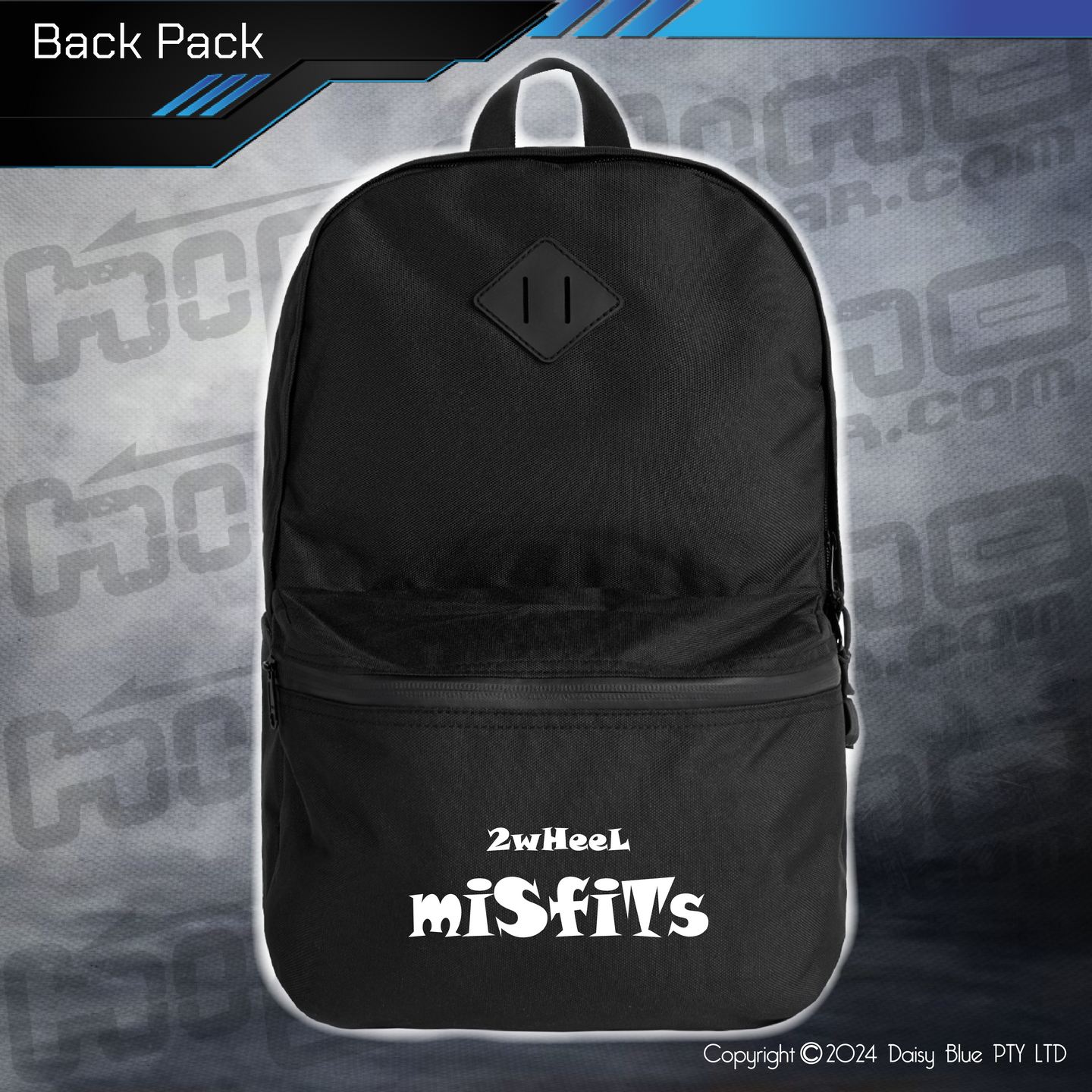 Back Pack - 2Wheel Misfits