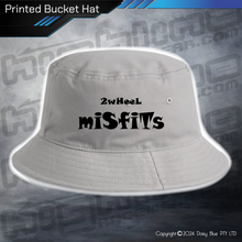 Load image into Gallery viewer, Printed Bucket Hat - 2Wheel Misfits
