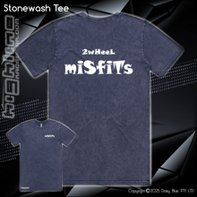 Load image into Gallery viewer, Stonewash Tee - 2Wheel Misfits
