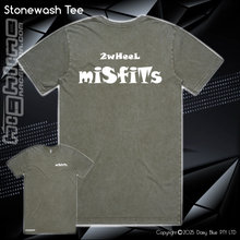 Load image into Gallery viewer, Stonewash Tee - 2Wheel Misfits
