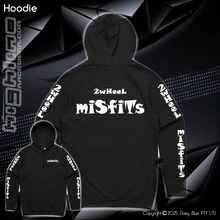Load image into Gallery viewer, Hoodie - 2Wheel Misfits
