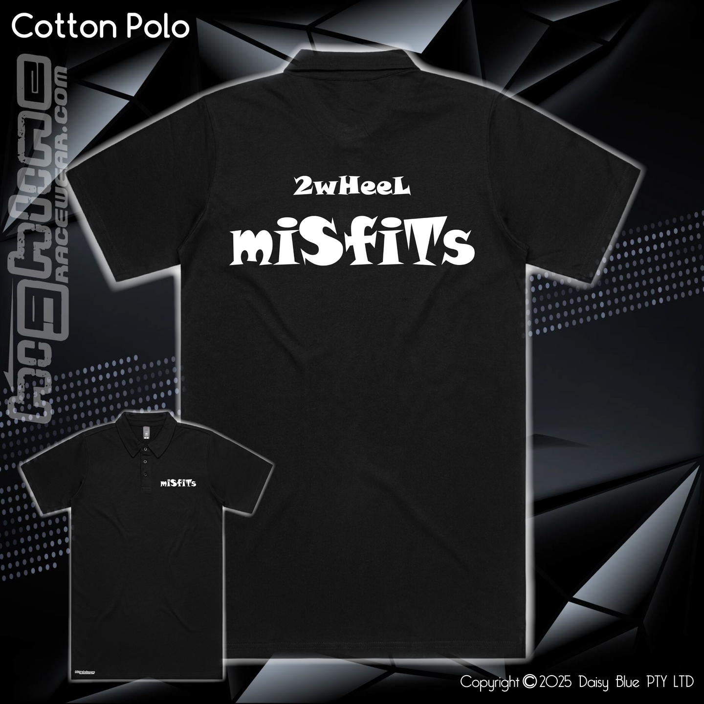 Cotton Polo - 2Wheel Misfits