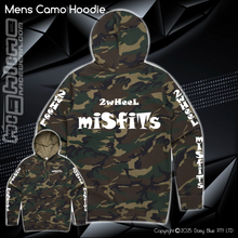 Load image into Gallery viewer, Camo Hoodie - 2Wheel Misfits
