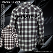 Load image into Gallery viewer, Flannelette Shirt - 2Wheel Misfits
