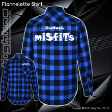 Load image into Gallery viewer, Flannelette Shirt - 2Wheel Misfits
