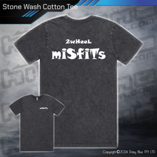 Load image into Gallery viewer, Stonewash Tee - 2Wheel Misfits
