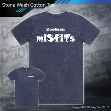 Load image into Gallery viewer, Stonewash Tee - 2Wheel Misfits
