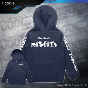 Hoodie - 2Wheel Misfits