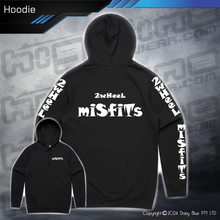 Load image into Gallery viewer, Hoodie - 2Wheel Misfits
