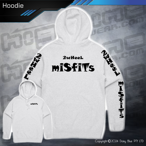 Hoodie - 2Wheel Misfits