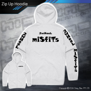 Zip Up Hoodie - 2Wheel Misfits