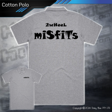 Load image into Gallery viewer, Cotton Polo - 2Wheel Misfits
