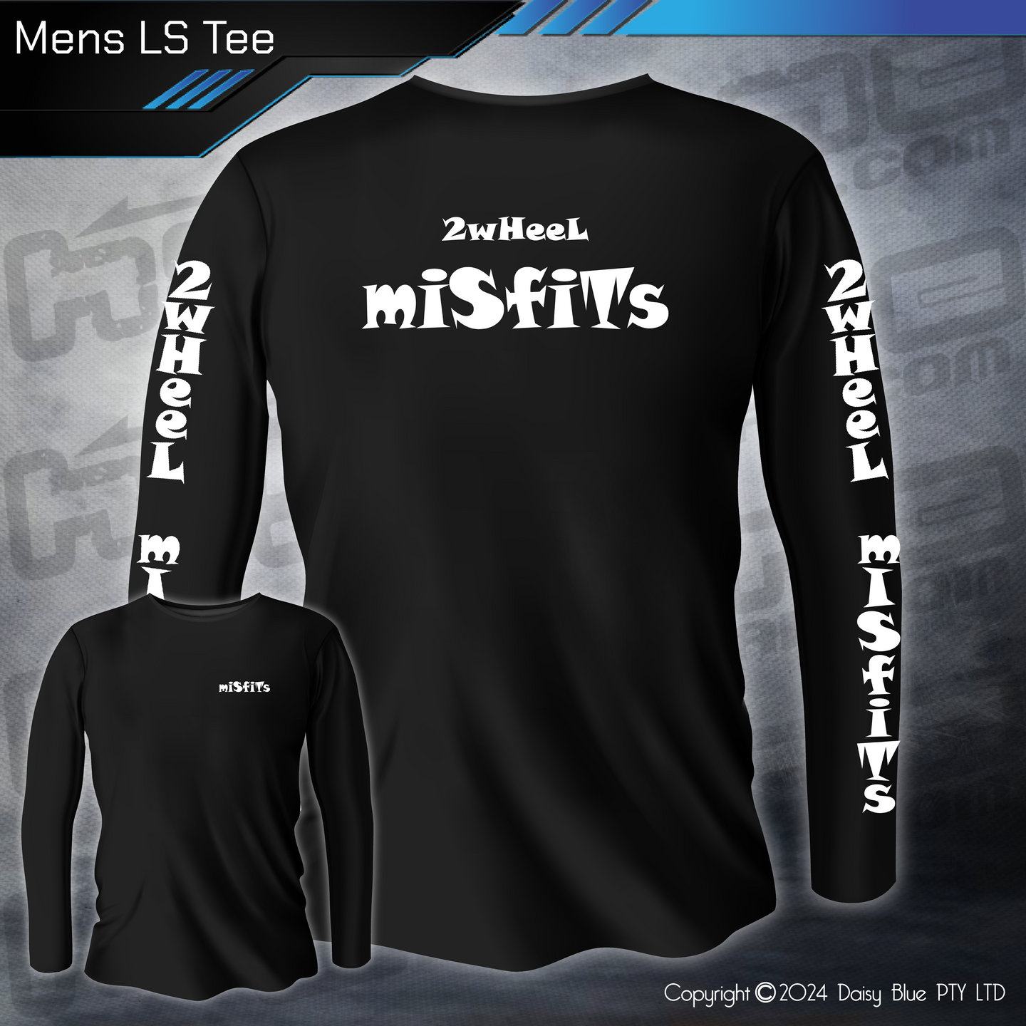 Long Sleeve Tee - 2Wheel Misfits