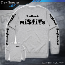 Load image into Gallery viewer, Crew Sweater - 2Wheel Misfits

