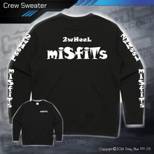 Load image into Gallery viewer, Crew Sweater - 2Wheel Misfits

