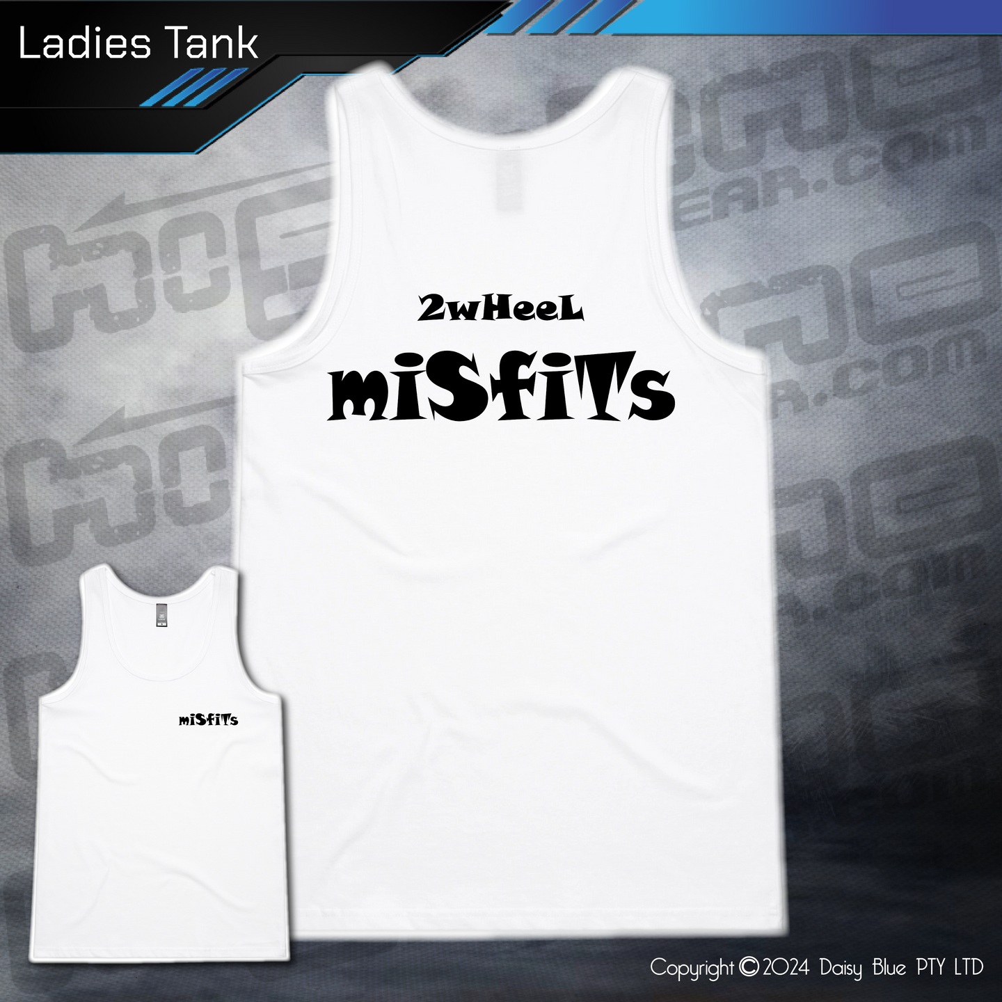 Ladies Tank - 2Wheel Misfits