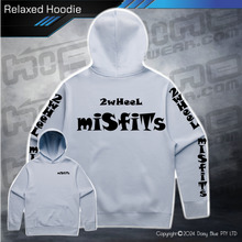 Load image into Gallery viewer, Relaxed Hoodie - 2Wheel Misfits
